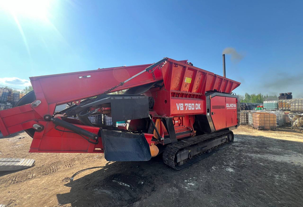 Измельчитель отходов HAMMEL VB 750 DK на гусеничном шасси